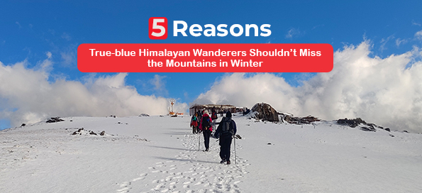 5 Reasons True-blue Himalayan Wanderers Shouldn’t Miss the Mountains in Winter